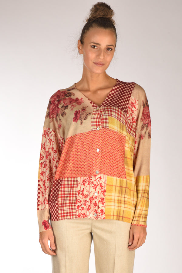 In Bed With You Maglia Stampata Beige/multicolor Donna-2