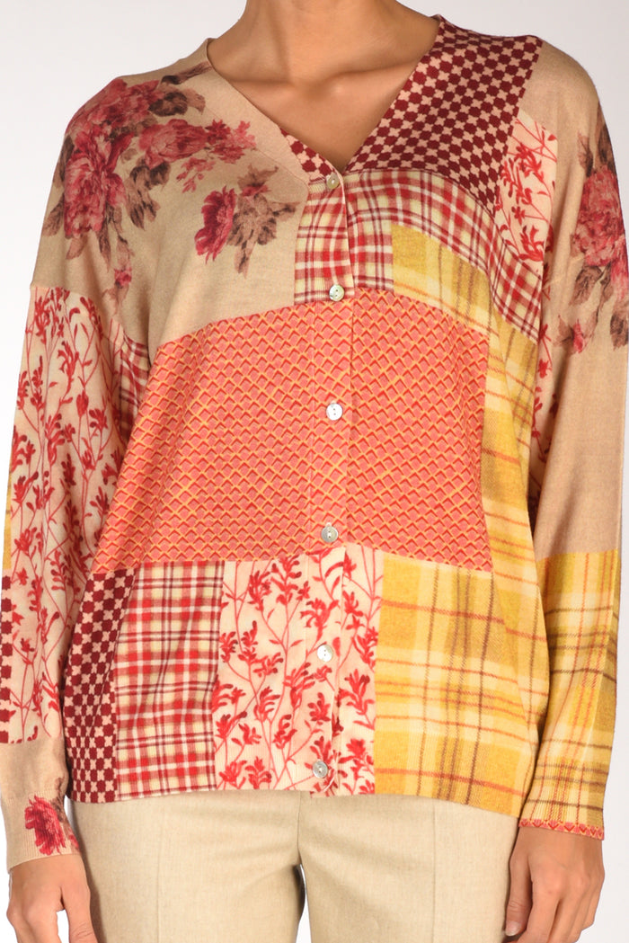 In Bed With You Maglia Stampata Beige/multicolor Donna - 3