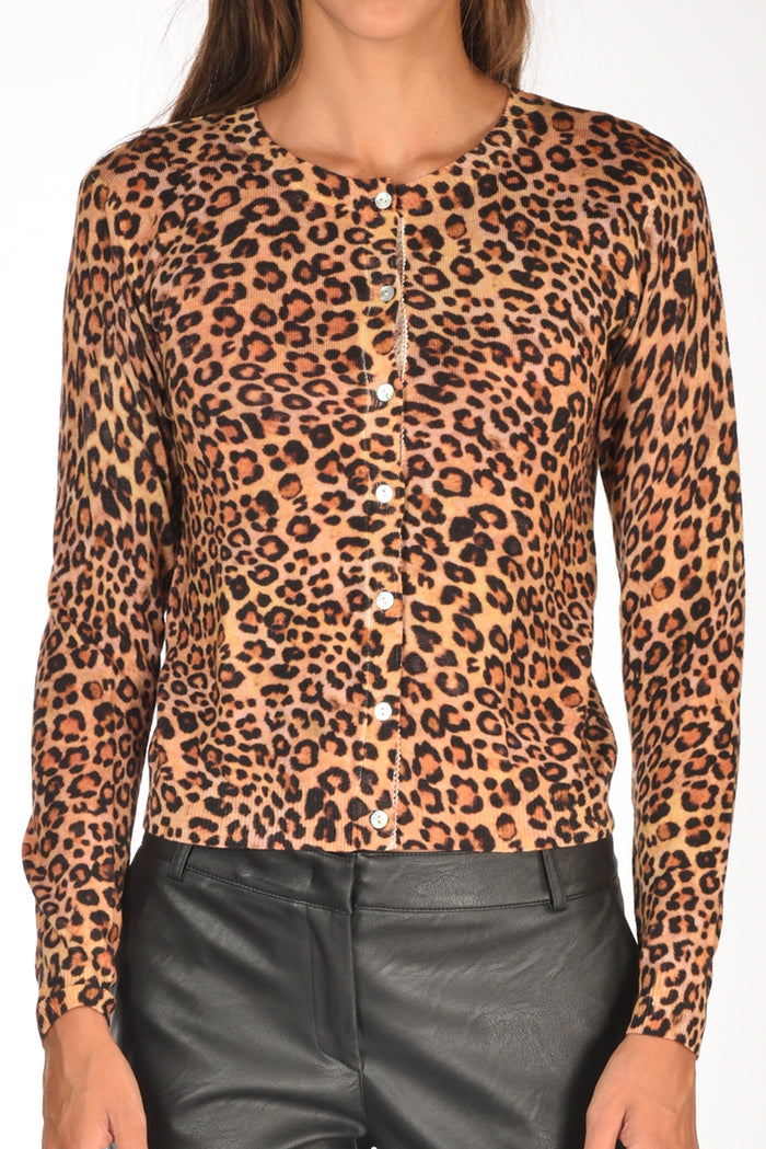 In Bed With You Maglia Stampata Beige/nero Donna - 4