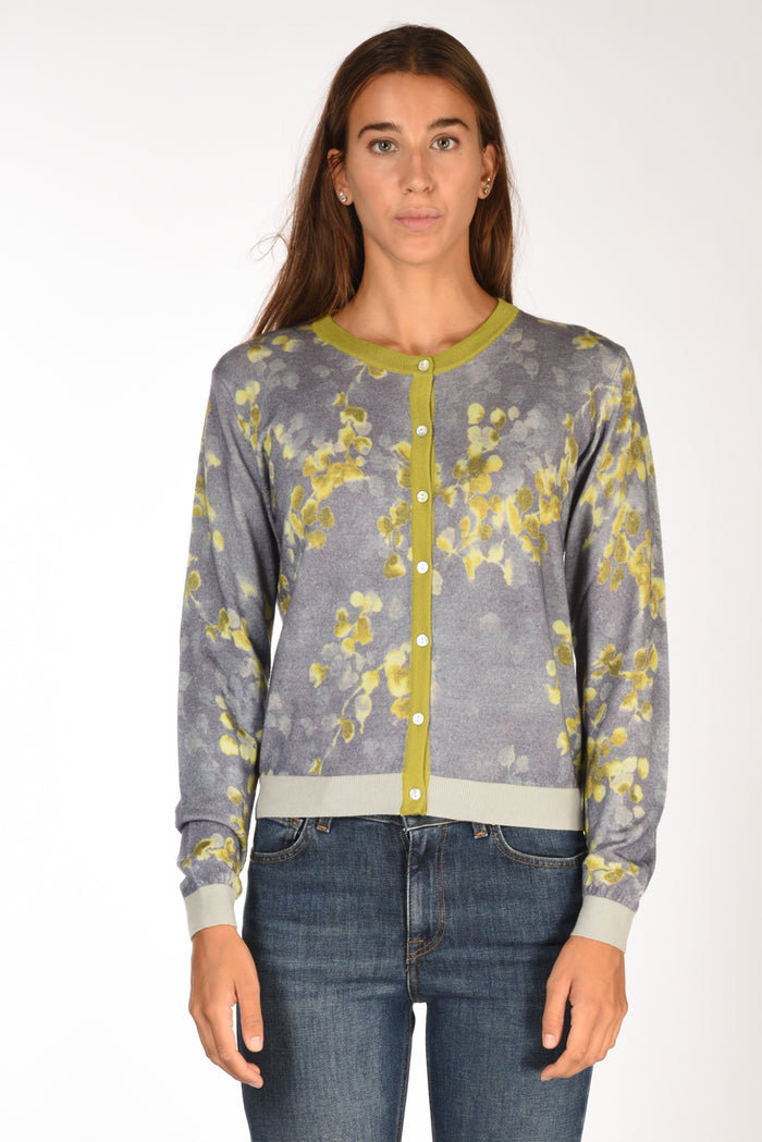 In Bed With You Maglia Stampata Viola/verde/giallo Donna - 2