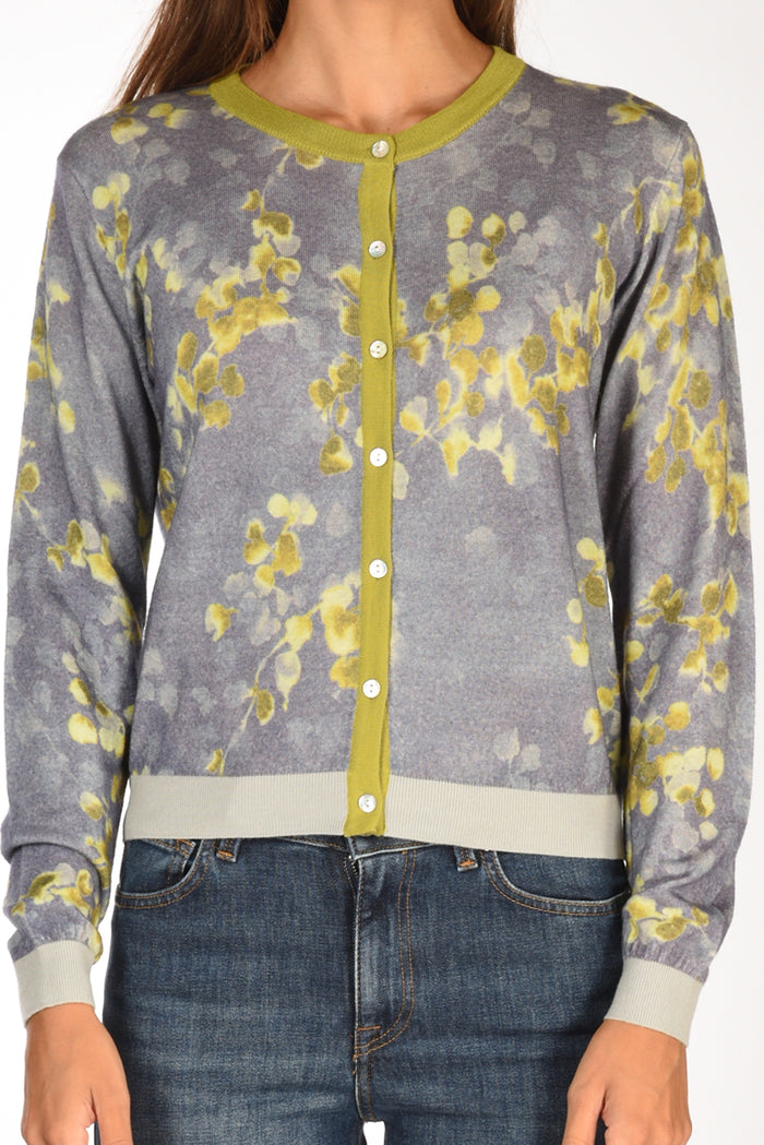 In Bed With You Maglia Stampata Viola/verde/giallo Donna - 3