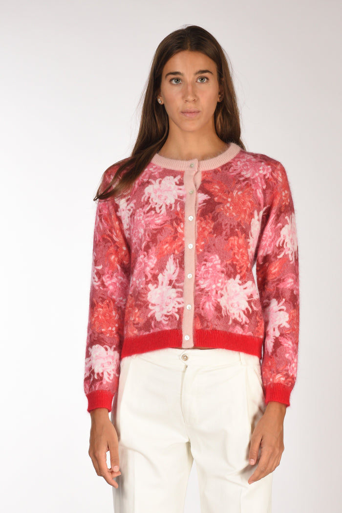 In Bed With You Maglia Stampata Rosa/multicolor Donna - 2