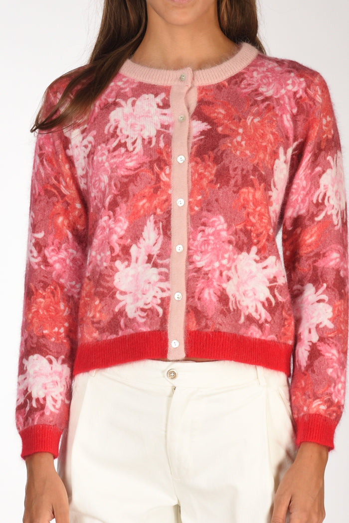 In Bed With You Maglia Stampata Rosa/multicolor Donna - 3