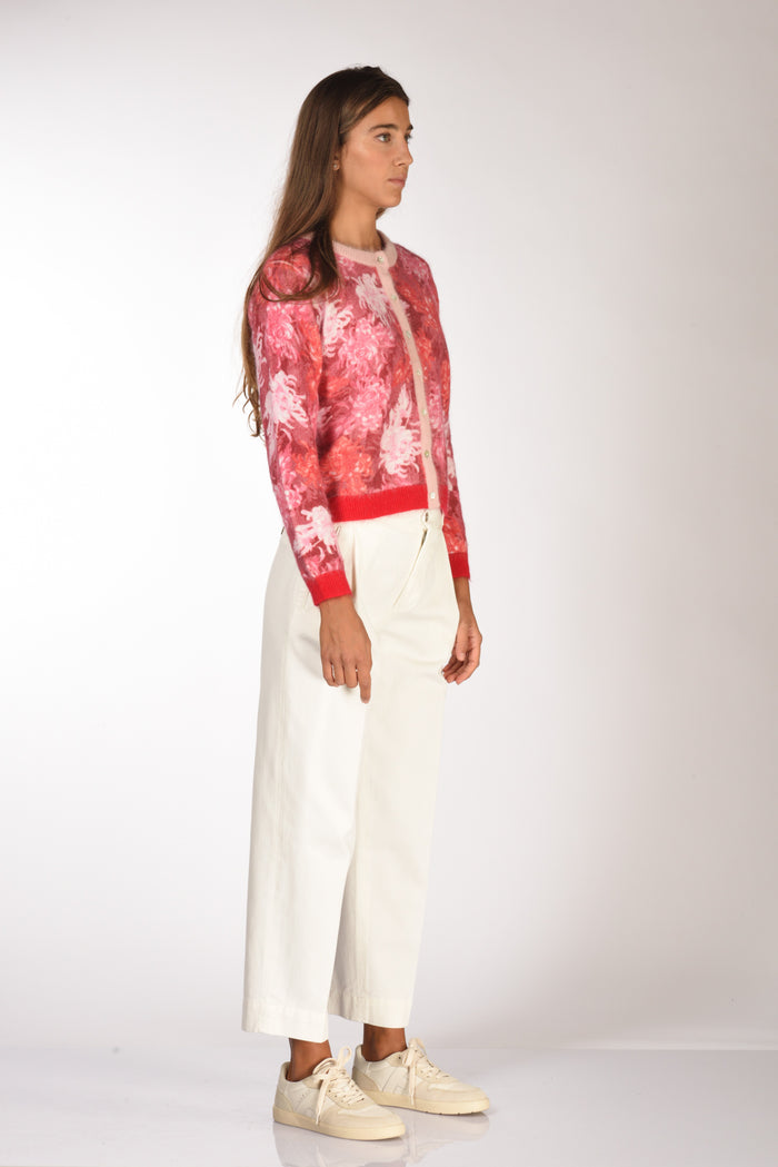 In Bed With You Maglia Stampata Rosa/multicolor Donna - 4