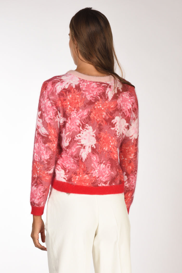 In Bed With You Maglia Stampata Rosa/multicolor Donna - 5