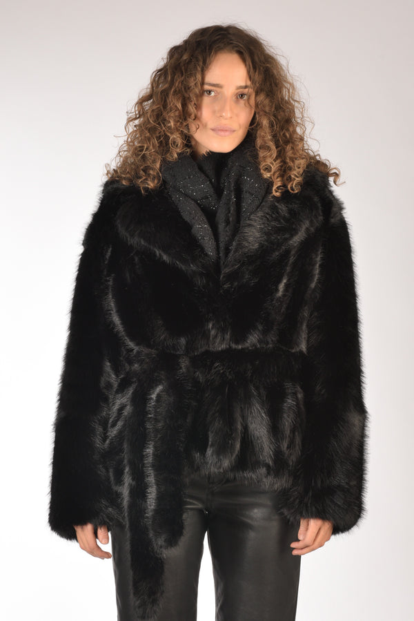Stand Studio Giacca Silena Nero Donna-2