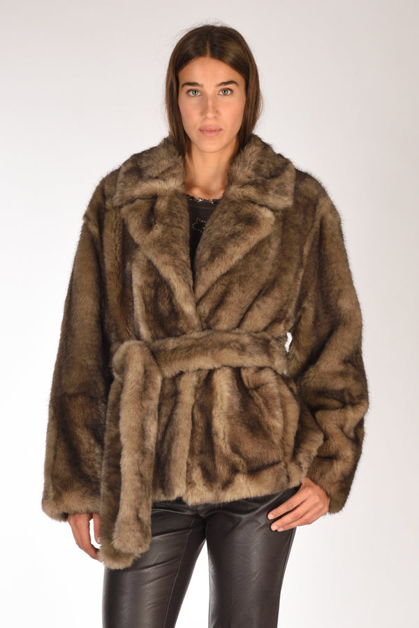 Stand Studio Giacca Silena Beige Donna