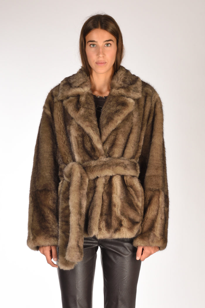 Stand Studio Giacca Silena Beige Donna - 4