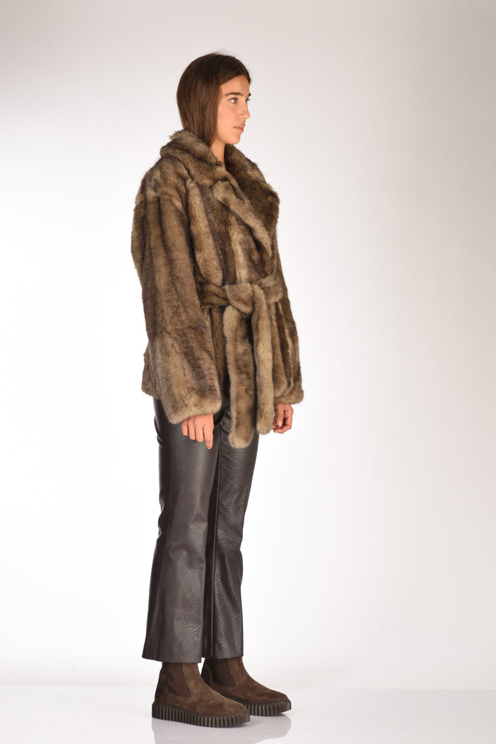 Stand Studio Giacca Silena Beige Donna - 5