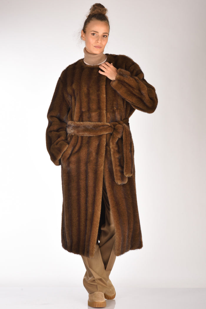 Stand Studio Cappotto Miranda Marrone Donna - 1