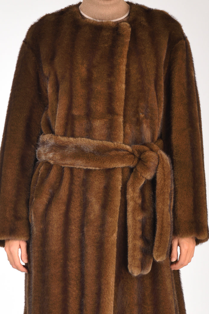 Stand Studio Cappotto Miranda Marrone Donna - 3