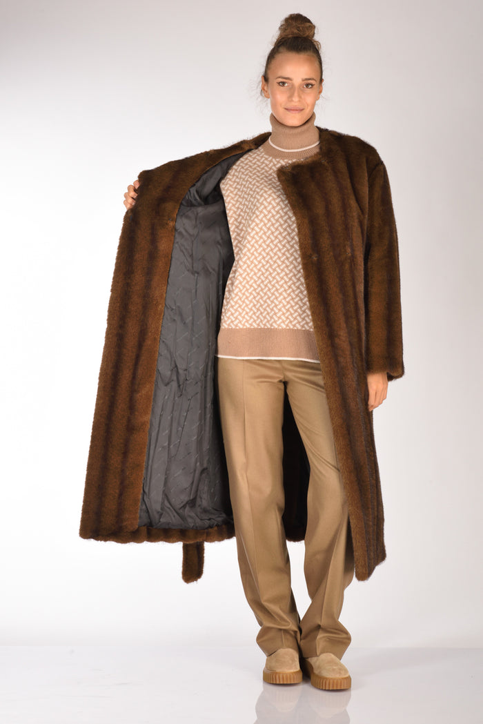 Stand Studio Cappotto Miranda Marrone Donna - 6