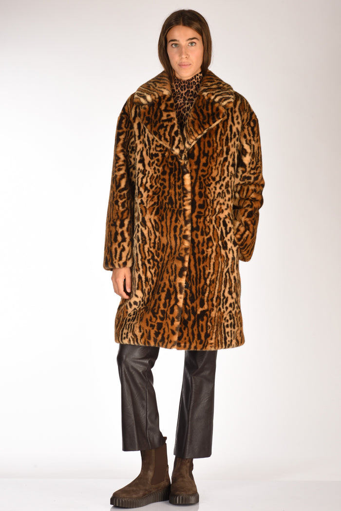 Stand Studio Cappotto Camille Beige/nero Donna - 1