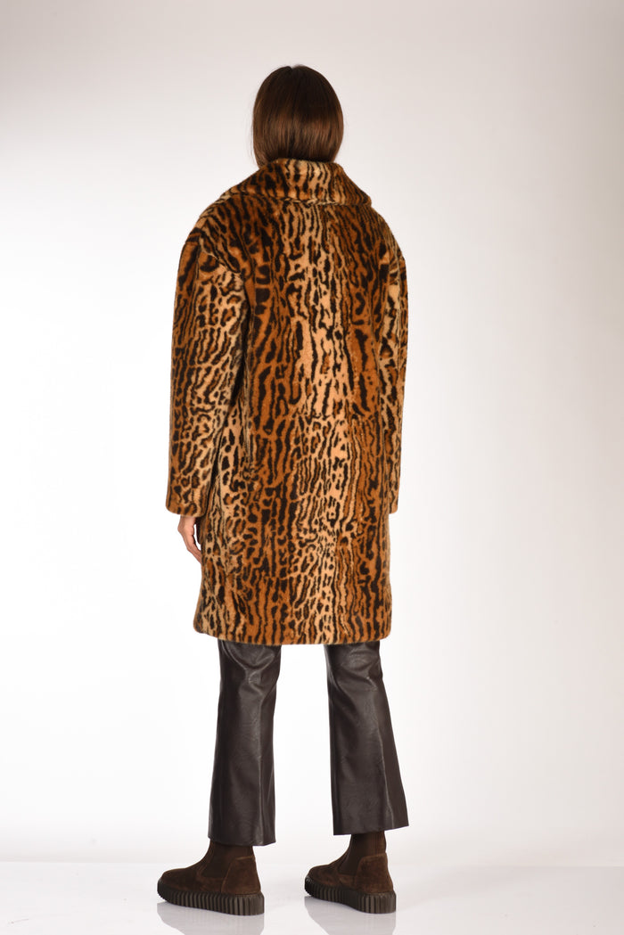 Stand Studio Cappotto Camille Beige/nero Donna - 5