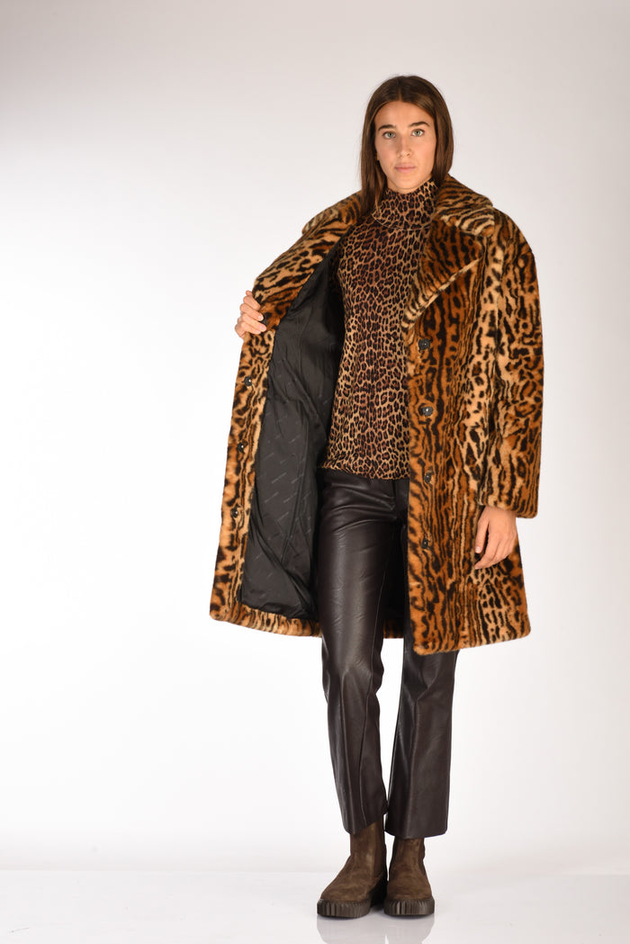 Stand Studio Cappotto Camille Beige/nero Donna - 6