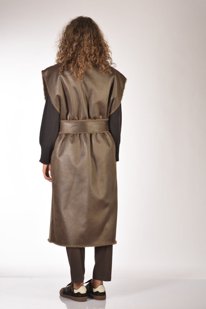 Stand Studio Cappotto Oaklynn Marrone Donna - 10