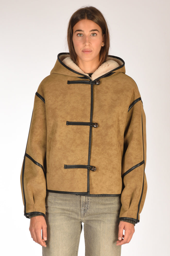 Stand Studio Giacca Fia Beige/nero Donna - 2