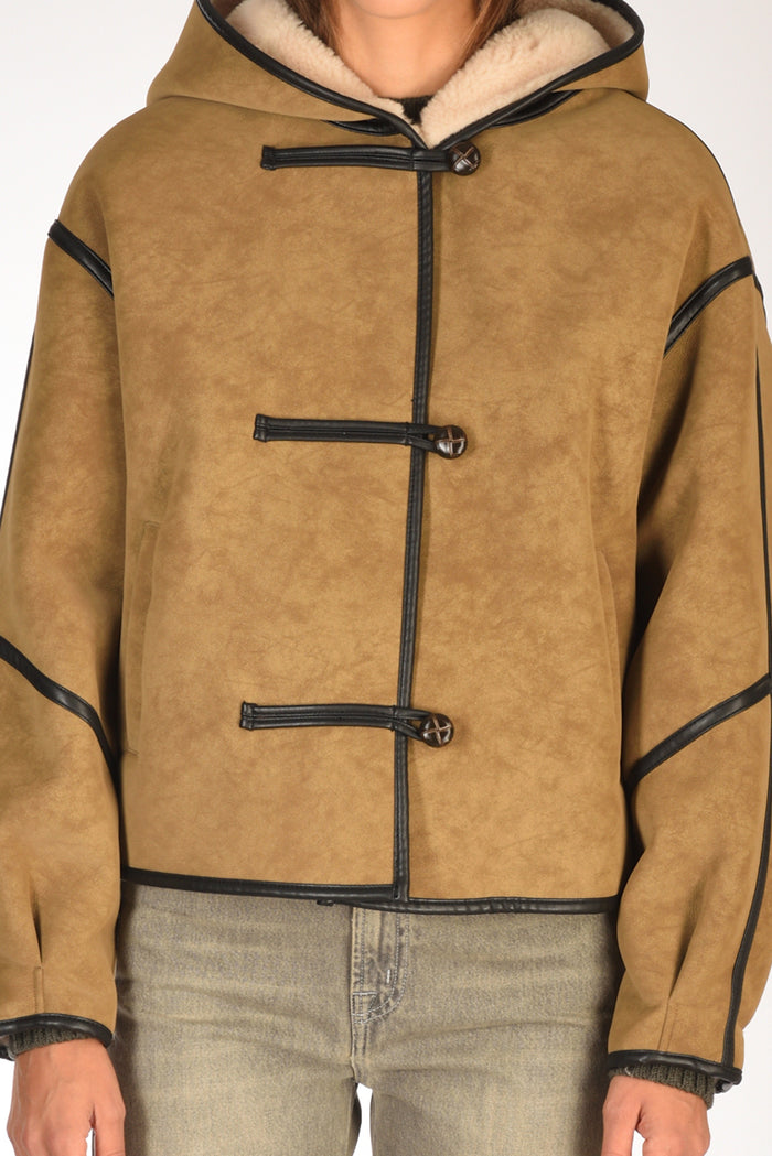 Stand Studio Giacca Fia Beige/nero Donna - 3