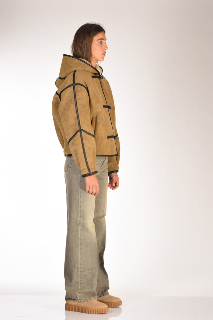 Stand Studio Giacca Fia Beige/nero Donna - 4