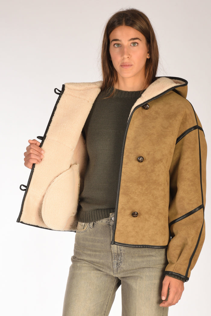 Stand Studio Giacca Fia Beige/nero Donna - 6