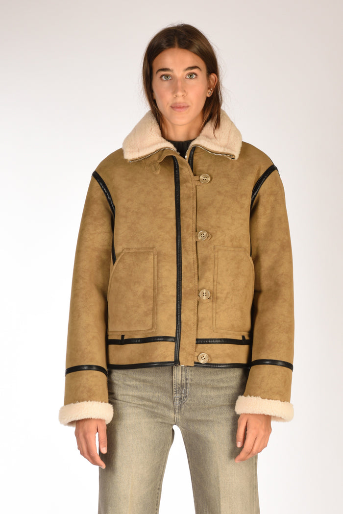 Stand Studio Giacca Dara Beige/nero Donna - 2
