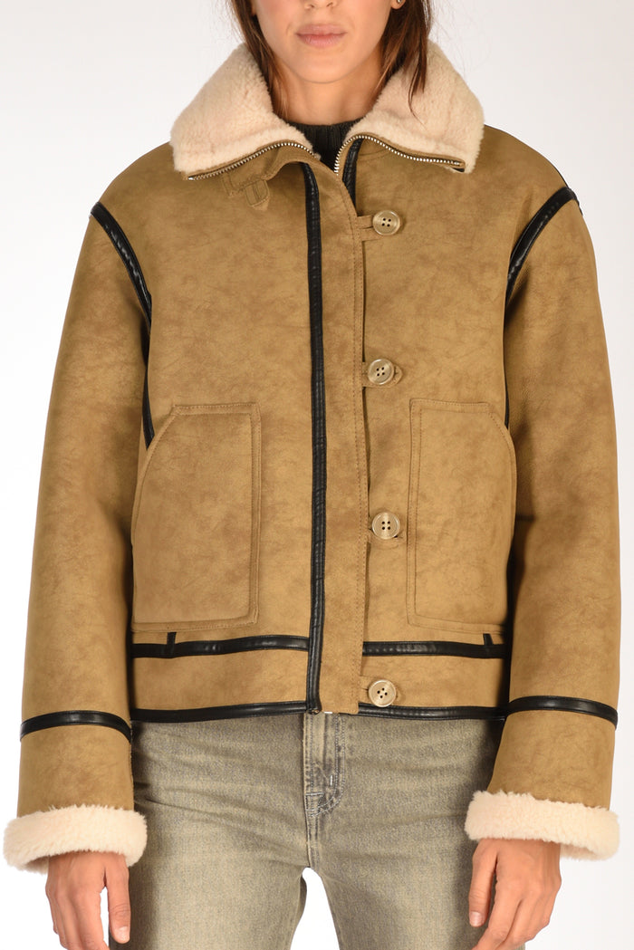 Stand Studio Giacca Dara Beige/nero Donna - 3