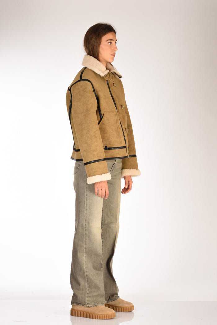 Stand Studio Giacca Dara Beige/nero Donna - 4