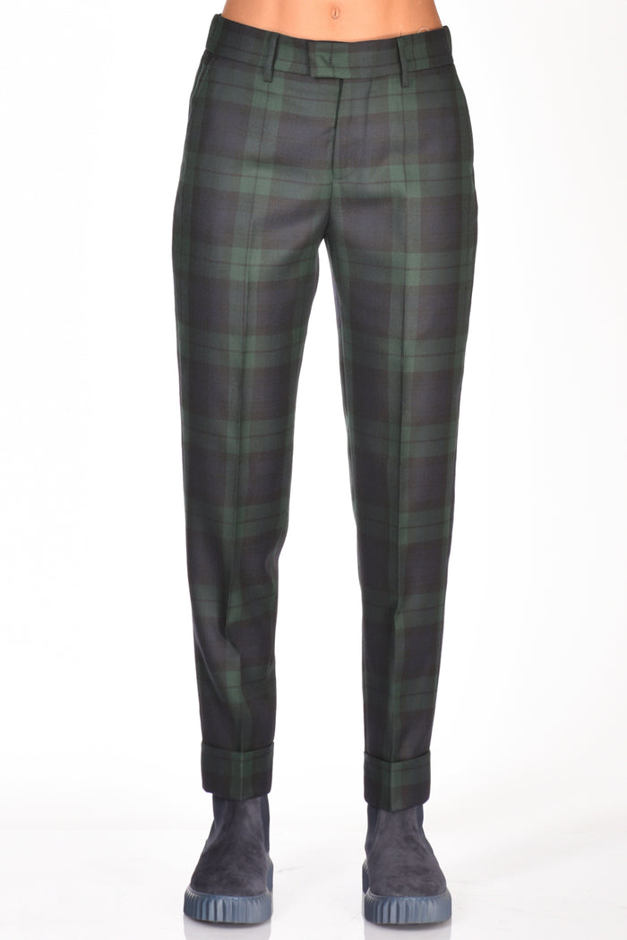 Berwich Pantalone Alice Verde/blu Donna - 3