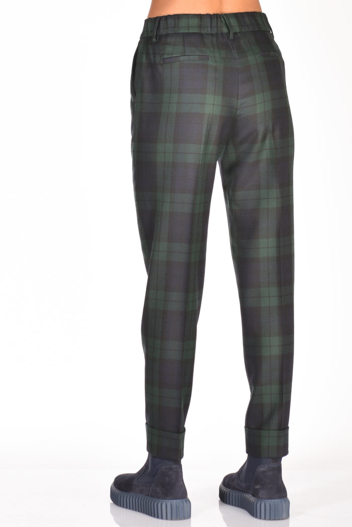 Berwich Pantalone Alice Verde/blu Donna - 6
