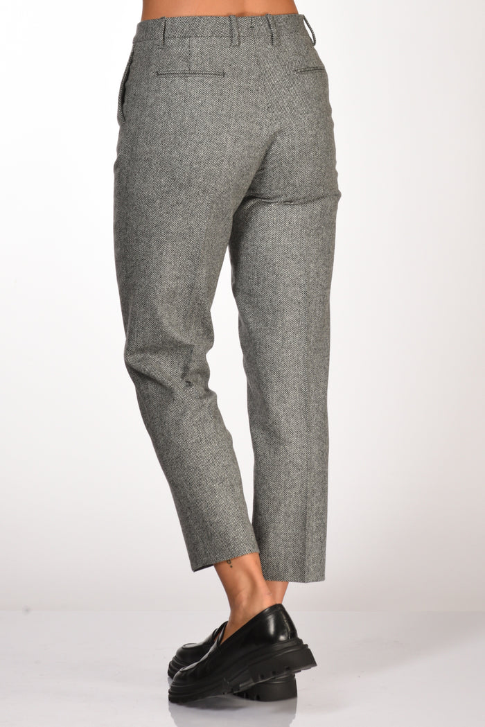 Berwich Pantalone Chicca Bianco/nero Donna - 5