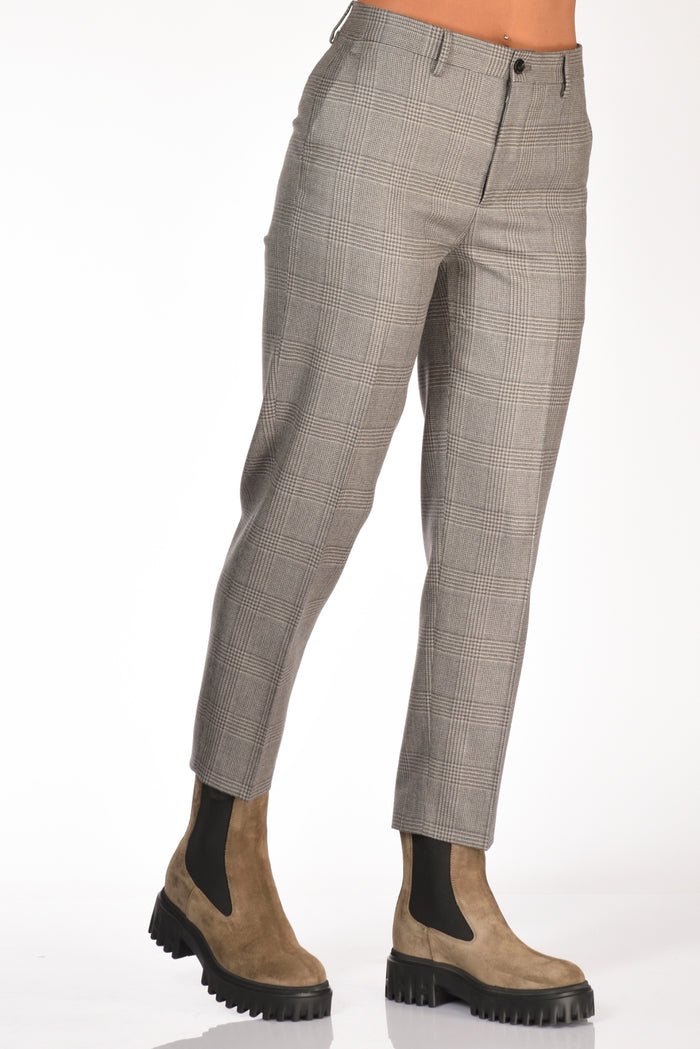 Berwich Pantalone Chicca Grigio Chiaro/grigio Scuro Donna - 4