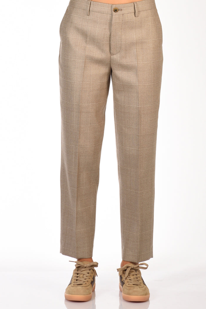 Berwich Pantalone Chicca Marrone/beige Donna - 3