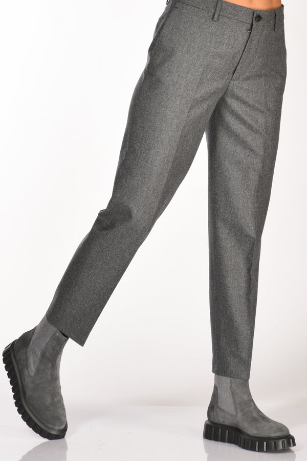 Berwich Pantalone Chicca Grigio Donna