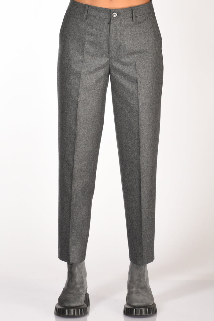 Berwich Pantalone Chicca Grigio Donna - 3