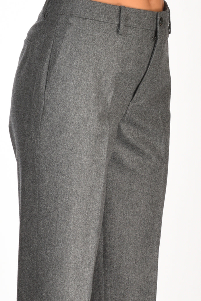 Berwich Pantalone Chicca Grigio Donna - 5