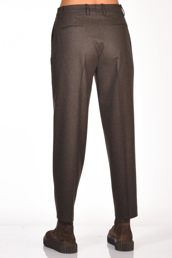 Berwich Pantalone Chicca Marrone Donna - 6