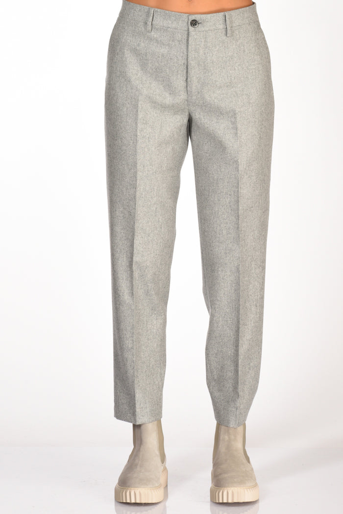 Berwich Pantalone Chicca Grigio Chiaro Donna - 3
