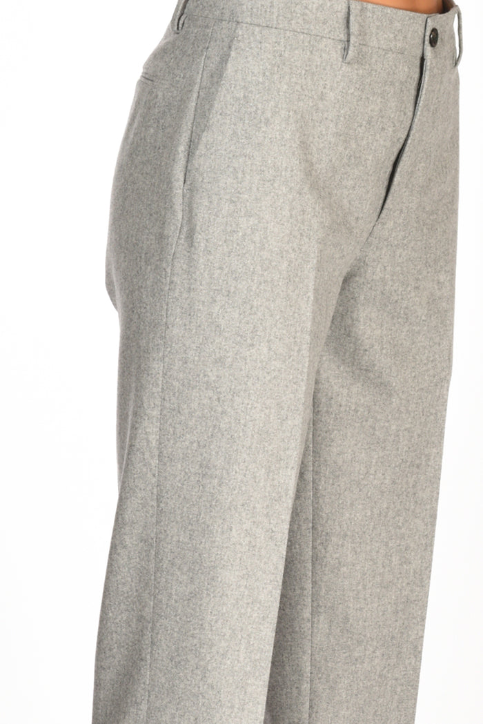 Berwich Pantalone Chicca Grigio Chiaro Donna - 4