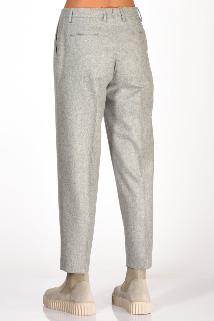 Berwich Pantalone Chicca Grigio Chiaro Donna - 6