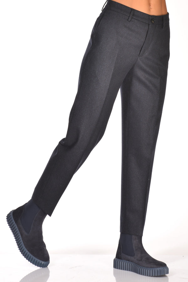 Berwich Pantalone Chicca Blu Donna