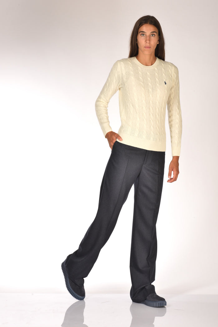 Berwich Pantalone Patrizia Blu Donna - 2
