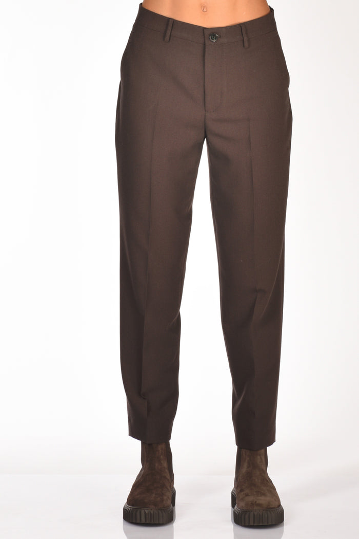 Berwich Pantalone Chicca Marrone Donna - 3