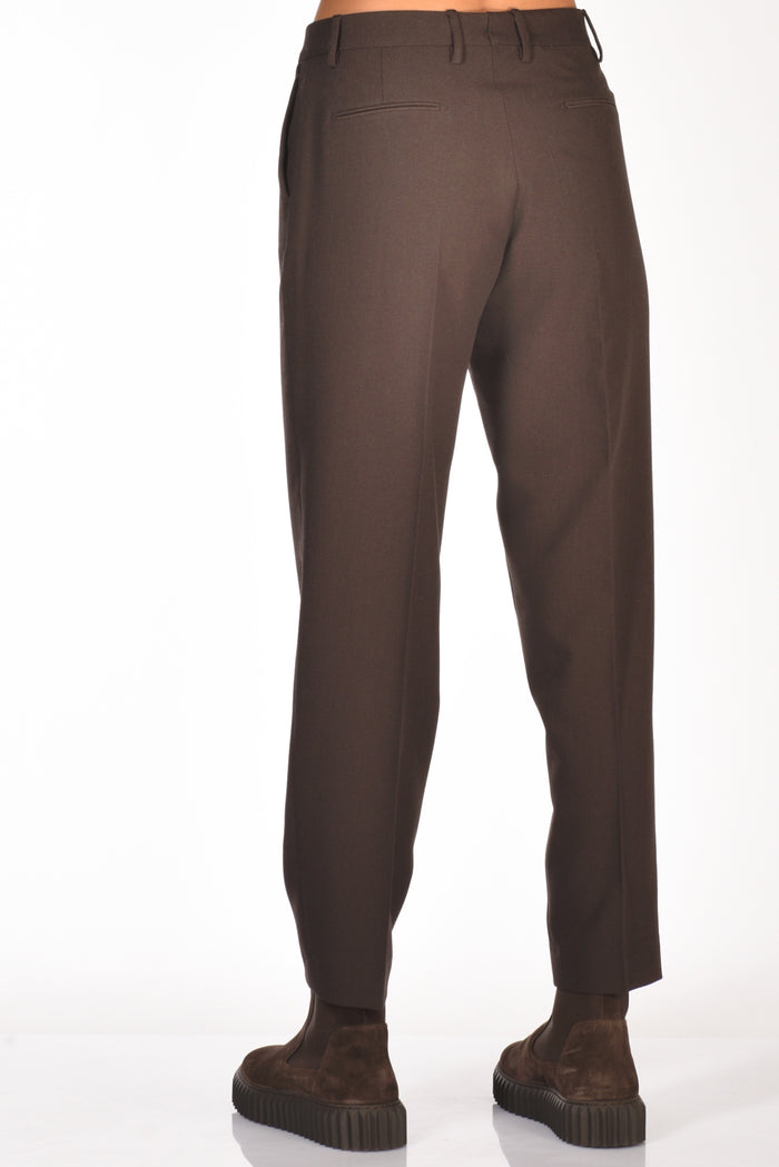 Berwich Pantalone Chicca Marrone Donna - 6