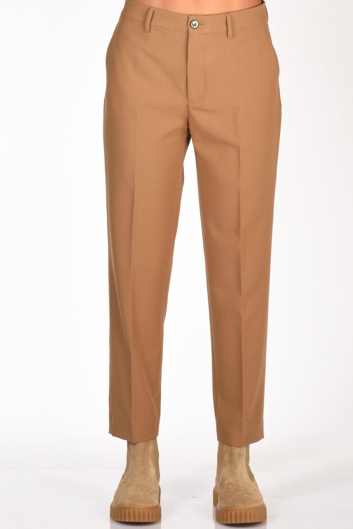 Berwich Pantalone Chicca Beige Cammello Donna - 3