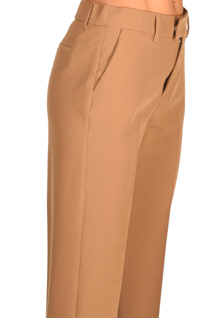 Berwich Pantalone Alice Beige Cammello Donna - 4