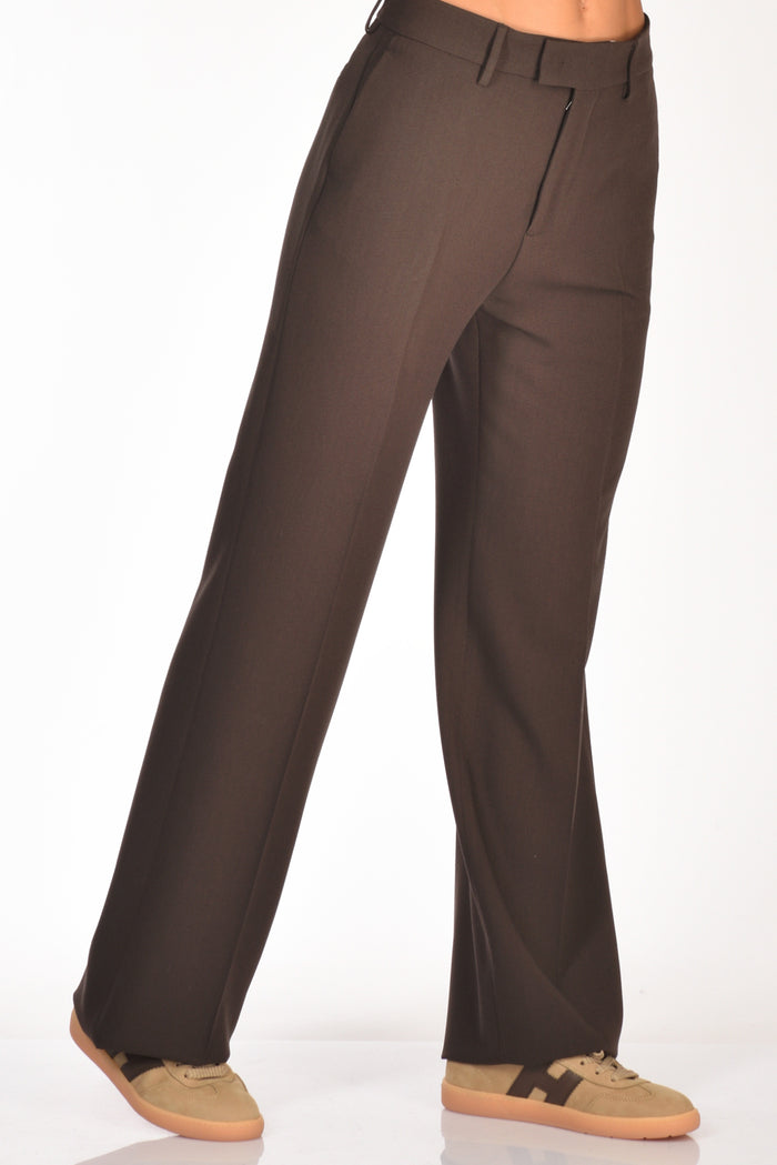 Berwich Pantalone Patrizia Marrone Donna - 1