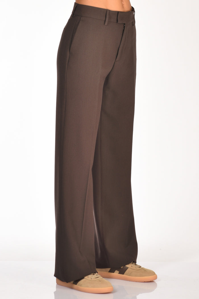 Berwich Pantalone Patrizia Marrone Donna - 4