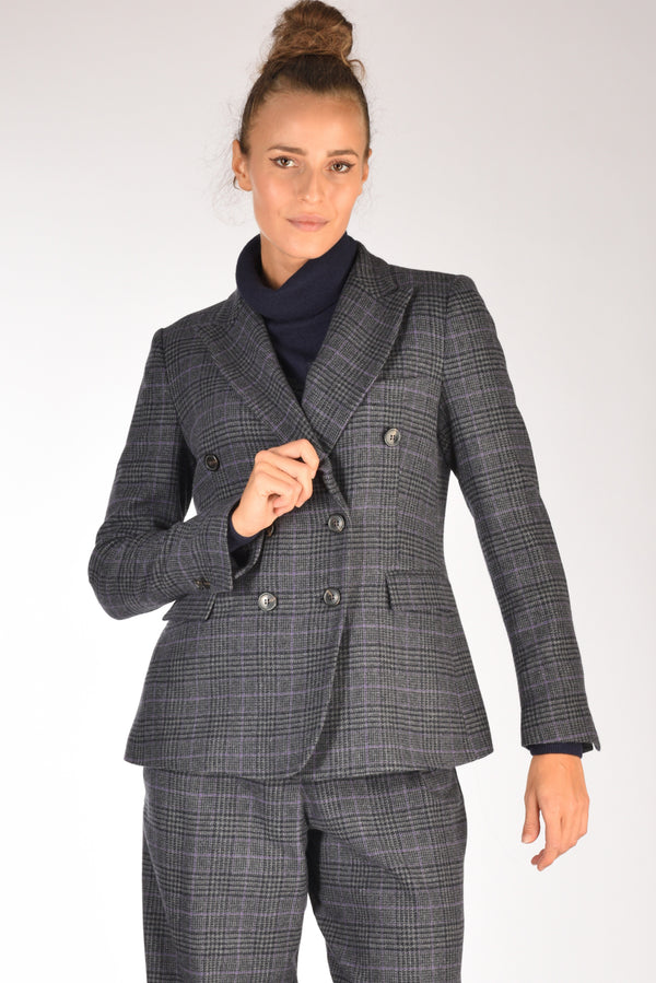 Kiltie Giacca Lauren Grigio/viola Donna