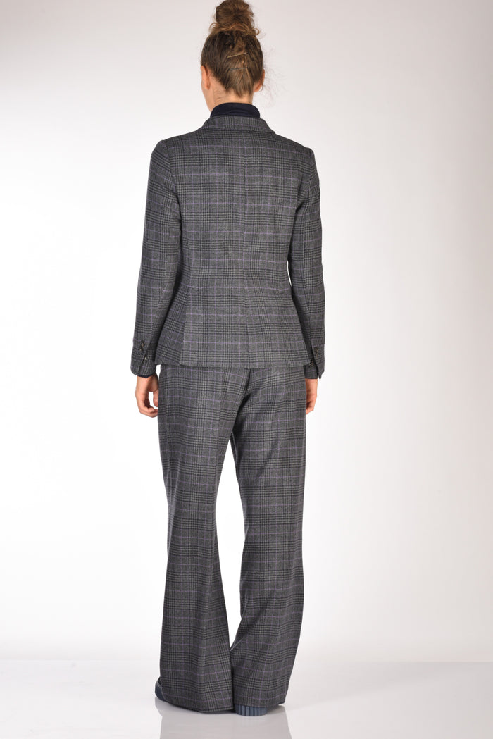 Kiltie Giacca Lauren Grigio/viola Donna - 5