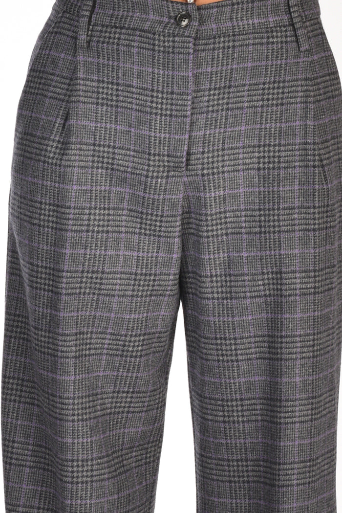Kiltie Pantalone Ginger Grigio/viola Donna - 4